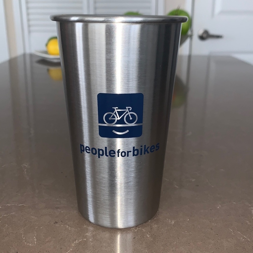 NWOT Qty 7 MiiR PeopleForBikes 16oz Stainless Steel Tumbler Cups
